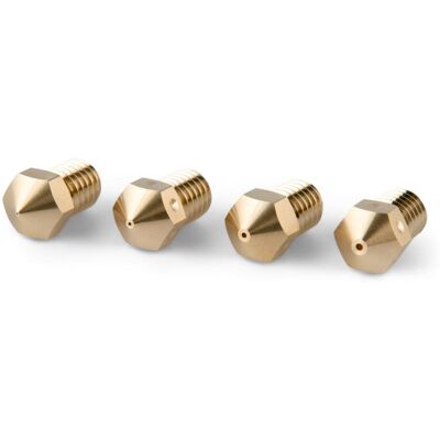 PrimaCreator RepRap M6 Messing Düse 3mm - 0,4mm - 4 Stk - 3D Drucker Zubehör PrimaCreator RepRap M6 Messing Düse 3mm - 0,4mm - 4 Stk - 3D Drucker Zubehör