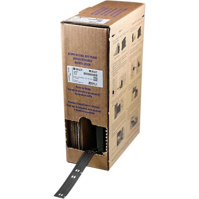 Brady, Etikettenrolle, BM71-10x60-7598-BK, Polyester, Schwarz, Glänzend, 10.00 x 60.00 mm, nicht klebend, Grossrolle (10 mm) Brady, Etikettenrolle, BM71-10x60-7598-BK, Polyester, Schwarz, Glänzend, 10.00 x 60.00 mm, nicht klebend, Grossrolle (10 mm)