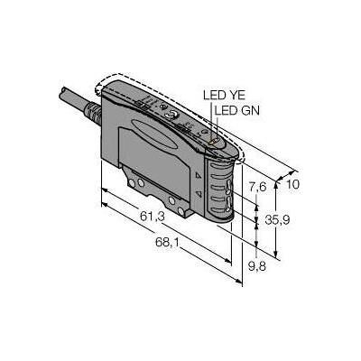 Turck, Bewegungsmelder, Opto (2 m) Turck, Bewegungsmelder, Opto (2 m)
