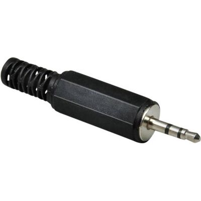 BKL Electronic 1107002 Stereo 2,5mm Audio Stecker - Schwarz BKL Electronic 1107002 Stereo 2,5mm Audio Stecker - Schwarz