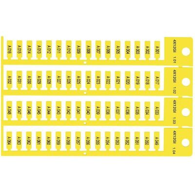 Brady, Etikettenrolle, Cable & Wire Tags - 4mm x 12mm Brady, Etikettenrolle, Cable & Wire Tags - 4mm x 12mm
