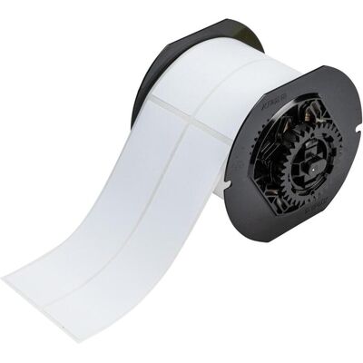 Brady, Etikettenrolle, B33-328-499, Nylongewebe, Weiss, matt, 38.10 x 152.40 mm, permanent, 2-bahnig (300 E.) (85.09 mm) Brady, Etikettenrolle, B33-328-499, Nylongewebe, Weiss, matt, 38.10 x 152.40 mm, permanent, 2-bahnig (300 E.) (85.09 mm)