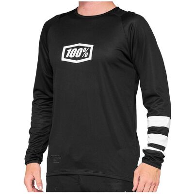 100%, Unisex, Velotrikot, R-Core (XL), Schwarz, Weiss, XL 100%, Unisex, Velotrikot, R-Core (XL), Schwarz, Weiss, XL