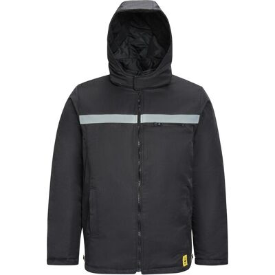 Safeguard, Arbeitsjacke, ESD-Winterjacke mit Kapuze, leicht, schwarz, S (S) Safeguard, Arbeitsjacke, ESD-Winterjacke mit Kapuze, leicht, schwarz, S (S)