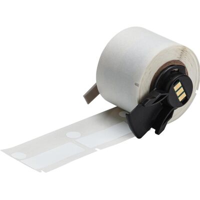 Brady, Etikettenrolle, M6-205-492, FreezerBondz II(TM), Weiss, 15.24 x 41.28 mm, mit Deckeletikett 9.53 mm Durchmess (39.67 mm) Brady, Etikettenrolle, M6-205-492, FreezerBondz II(TM), Weiss, 15.24 x 41.28 mm, mit Deckeletikett 9.53 mm Durchmess (39.67 mm)