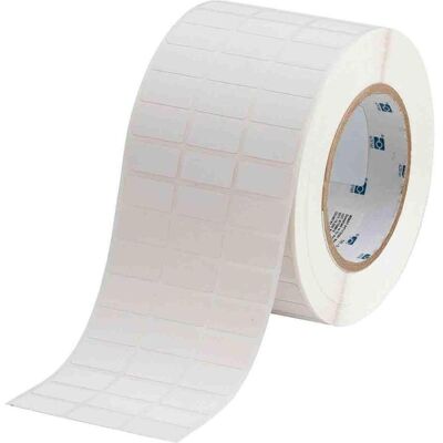 Brady, Etikettenrolle, THT-5-472-10, Polyimid, Weiss, matt, 25.40 x 12.70 mm, permanent, 3-bahnig (10000 E.) Brady, Etikettenrolle, THT-5-472-10, Polyimid, Weiss, matt, 25.40 x 12.70 mm, permanent, 3-bahnig (10000 E.)