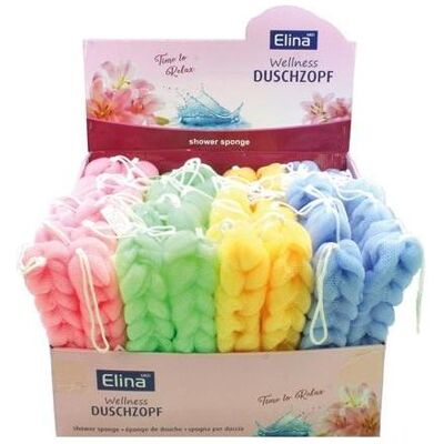 Magni, Badezubehör, Wellness Duschzopf Elina 23cm 4 Farben sortiert Magni, Badezubehör, Wellness Duschzopf Elina 23cm 4 Farben sortiert