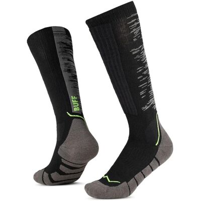 Buff, Unisex, Sportsocken, Merino HW Over the Calf Socks (42 - 44), Schwarz Buff, Unisex, Sportsocken, Merino HW Over the Calf Socks (42 - 44), Schwarz