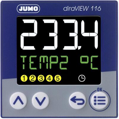 Jumo - DIN Digitalanzeige - Temperatur & Druck - Prozessüberwachung Jumo - DIN Digitalanzeige - Temperatur & Druck - Prozessüberwachung