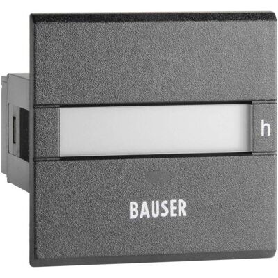 Bauser, Energiemessgerät, Digitaler Betriebsstunden Zeitzähler Typ 3801 Bauser, Energiemessgerät, Digitaler Betriebsstunden Zeitzähler Typ 3801