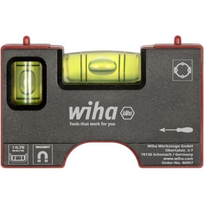 Wiha, Wasserwaage, 46957 (11 cm) Wiha, Wasserwaage, 46957 (11 cm)