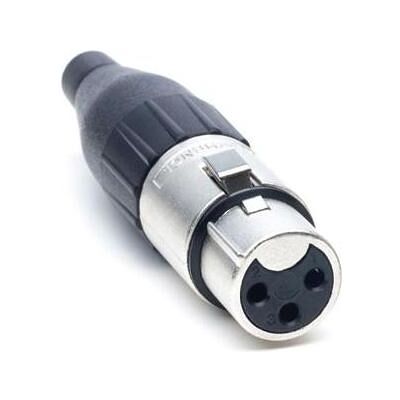 Amphenol AC3F 3-polige XLR Buchse - XLR Kabelteil Amphenol AC3F 3-polige XLR Buchse - XLR Kabelteil
