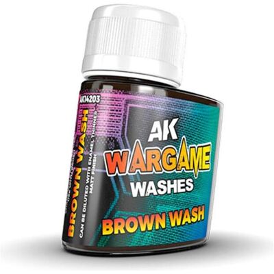 AK Interactive Pot de Wash For Wargame - Brown Wash (35 ml), Weiteres Gaming Zubehör, Braun AK Interactive Pot de Wash For Wargame - Brown Wash (35 ml), Weiteres Gaming Zubehör, Braun
