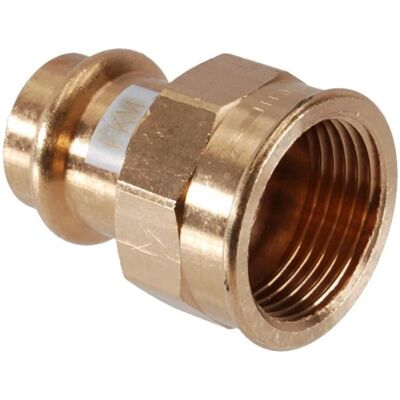 Viega, Rohrverbindungstechnik, Viena pereinamojo laikotarpio jungtis FKM 22 x 3/4 "(628 895) Viega, Rohrverbindungstechnik, Viena pereinamojo laikotarpio jungtis FKM 22 x 3/4 "(628 895)