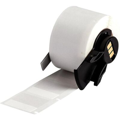 Brady, Etikettenrolle, M6-19-642, Polyvinylfluorid, Weiss/Transparent, matt, 25.40 x 9.53(25.40) mm, permanent, für (33.32 mm) Brady, Etikettenrolle, M6-19-642, Polyvinylfluorid, Weiss/Transparent, matt, 25.40 x 9.53(25.40) mm, permanent, für (33.32 mm)