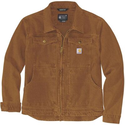 Carhartt, Arbeitsjacke, Rugged Flex Duck Jacke Berwick Braun (XXL) Carhartt, Arbeitsjacke, Rugged Flex Duck Jacke Berwick Braun (XXL)