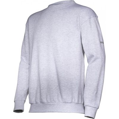 Uvex, Arbeitsoberteil, Sweatshirt 88157 grau, ash-melange XS (XS) Uvex, Arbeitsoberteil, Sweatshirt 88157 grau, ash-melange XS (XS)