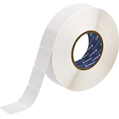 Brady, Etikettenrolle, THT-119-417-2.5, selbstlaminierendes Vinyl, Weiss/Transparent, 38.10 x 12.70(38.10) mm, perma (38.10 mm) Brady, Etikettenrolle, THT-119-417-2.5, selbstlaminierendes Vinyl, Weiss/Transparent, 38.10 x 12.70(38.10) mm, perma (38.10 mm)