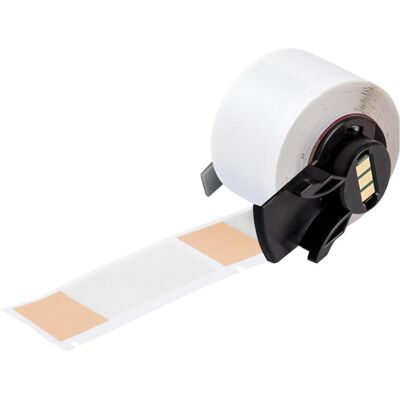 Brady, Etikettenrolle, M6-21-427-OR, Vinyl, selbstlaminierend, Orange/Transparent, matt, 25.40 x 19.05(63.50) mm, f (33.32 mm) Brady, Etikettenrolle, M6-21-427-OR, Vinyl, selbstlaminierend, Orange/Transparent, matt, 25.40 x 19.05(63.50) mm, f (33.32 mm)
