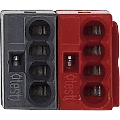 Schneider Electric, Schlauchanschluss + Schlauchverbinder, Busanschlussklemme, rot/dunkelgrau (4 Wege Verteiler) Schneider Electric, Schlauchanschluss + Schlauchverbinder, Busanschlussklemme, rot/dunkelgrau (4 Wege Verteiler)