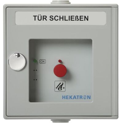 Hekatron, Gefahrenmelder, Druckknopftaster Hekatron, Gefahrenmelder, Druckknopftaster