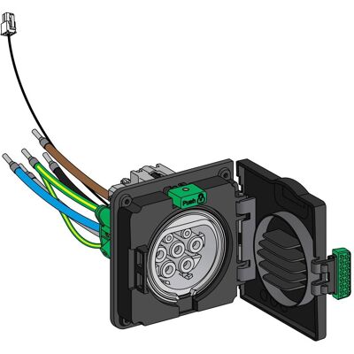 Schneider, Elektroauto Ladestation, EVP1HSM23 (Typ 2, 32 A) Schneider, Elektroauto Ladestation, EVP1HSM23 (Typ 2, 32 A)