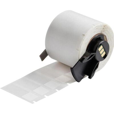 Brady, Etikettenrolle, M6-29-427, Vinyl, selbstlaminierend, Weiss/Transparent, matt, 12.70 x 12.70(38.10) mm, für Ka (46.02 mm) Brady, Etikettenrolle, M6-29-427, Vinyl, selbstlaminierend, Weiss/Transparent, matt, 12.70 x 12.70(38.10) mm, für Ka (46.02 mm)