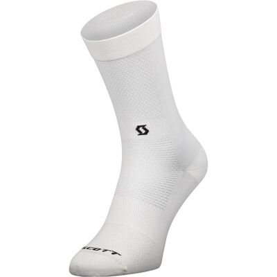 Scott Sports, Herren, Sportsocken, Performance No Shortcuts Crew (45 - 47), Weiss Scott Sports, Herren, Sportsocken, Performance No Shortcuts Crew (45 - 47), Weiss