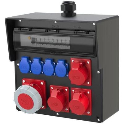 PCE, Baustromverteiler, VOLLGUMMI-VERTEILER BRUCK IP54 (92402276) PCE, Baustromverteiler, VOLLGUMMI-VERTEILER BRUCK IP54 (92402276)