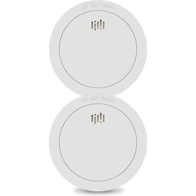 Alecto, Gefahrenmelder, 2x Smoke detector with 10 years battery and sensor runtime White Alecto, Gefahrenmelder, 2x Smoke detector with 10 years battery and sensor runtime White