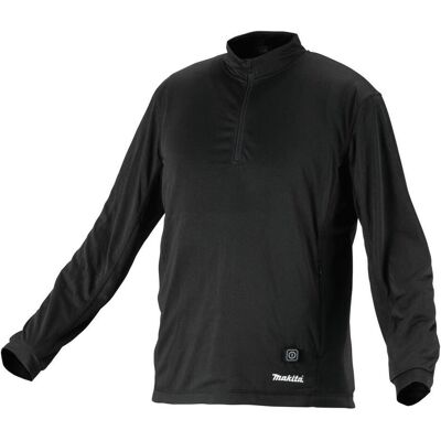 Makita, Arbeitsjacke, DCX201B2XL Beheiztes Unterhemd mit Reissverschluss 2XL ohne Batterien und Ladegerät (XXL) Makita, Arbeitsjacke, DCX201B2XL Beheiztes Unterhemd mit Reissverschluss 2XL ohne Batterien und Ladegerät (XXL)