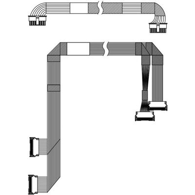 IBM ISG ThinkSystem SR630 V3 6xSAS/SATA+4xAnyBay Backplane NVMe Cable Kit, Server Zubehör IBM ISG ThinkSystem SR630 V3 6xSAS/SATA+4xAnyBay Backplane NVMe Cable Kit, Server Zubehör