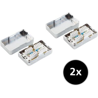 Shiverpeaks S/CONN maximum connectivity Netzwerk Verlängerung-2er SET (Kabel Verbindungsbox), Zubehör Netzwerk Shiverpeaks S/CONN maximum connectivity Netzwerk Verlängerung-2er SET (Kabel Verbindungsbox), Zubehör Netzwerk