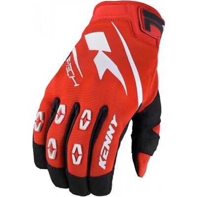 Kenny, Motorsportbekleidung, Racing Cross-/Enduro-Handschuhe Modell Sf-Tech Rot Farbe Rot/Weiss/Schwarz Grösse XXL Kenny, Motorsportbekleidung, Racing Cross-/Enduro-Handschuhe Modell Sf-Tech Rot Farbe Rot/Weiss/Schwarz Grösse XXL