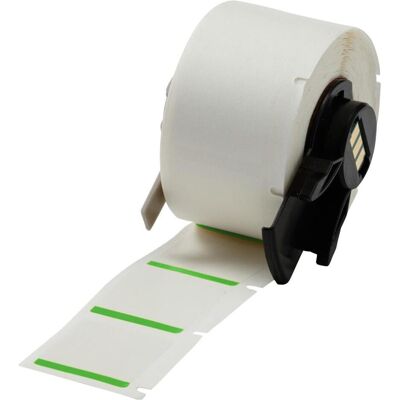 Brady, Etikettenrolle, M6-19-494-GN, Polyester, Weiss/Grün, glänzend, 25.40 x 25.40 mm, permanent (250 E.) (25.40 mm) Brady, Etikettenrolle, M6-19-494-GN, Polyester, Weiss/Grün, glänzend, 25.40 x 25.40 mm, permanent (250 E.) (25.40 mm)