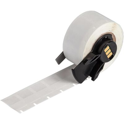 Brady, Etikettenrolle, M6-11-427, Vinyl, selbstlaminierend, Weiss/Transparent, matt, 12.70 x 9.53(19.05) mm, für Kab (26.97 mm) Brady, Etikettenrolle, M6-11-427, Vinyl, selbstlaminierend, Weiss/Transparent, matt, 12.70 x 9.53(19.05) mm, für Kab (26.97 mm)