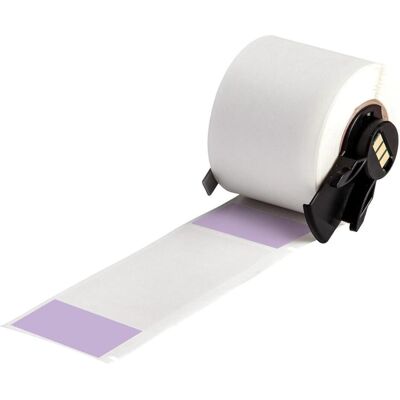 Brady, Etikettenrolle, M6-33-427-PL, Vinyl, selbstlaminierend, Violett/Transparent, matt, 38.10 x 25.40(101.60) mm (46.02 mm) Brady, Etikettenrolle, M6-33-427-PL, Vinyl, selbstlaminierend, Violett/Transparent, matt, 38.10 x 25.40(101.60) mm (46.02 mm)
