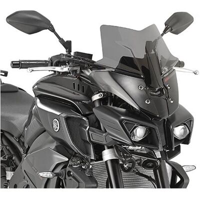 Kappa, Motorrad Zubehör, WINDSCHUTZSCHEIBE YAMAHA MT 10 '16-'21 36 X 36 CM DUNKEL Kappa, Motorrad Zubehör, WINDSCHUTZSCHEIBE YAMAHA MT 10 '16-'21 36 X 36 CM DUNKEL
