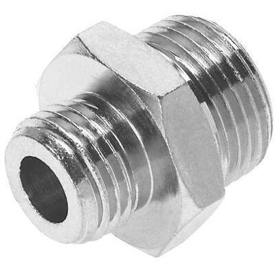 Festo, Rohrverbindungstechnik, Doppelnippel 8069212 NPFC-D-2G18-M-P100 Aussengewinde G1/8" 1 St. (Doppelnippel) Festo, Rohrverbindungstechnik, Doppelnippel 8069212 NPFC-D-2G18-M-P100 Aussengewinde G1/8" 1 St. (Doppelnippel)