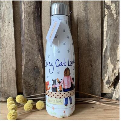 Alex Clark Thermos Crazy Cat Lady Kociara - Thermos Alex Clark Thermos Crazy Cat Lady Kociara - Thermos