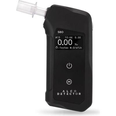 Alcodetector, Alkoholtester, Alkotesteris S80 Alcodetector, Alkoholtester, Alkotesteris S80