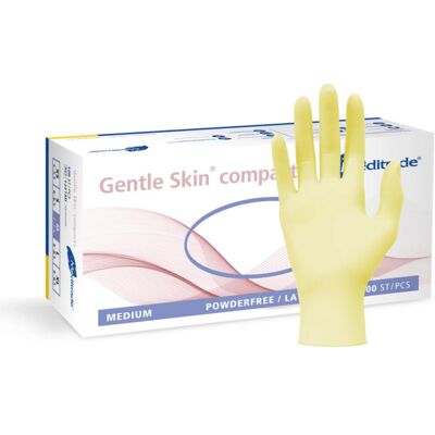 Meditrade Compact Latex Handschuhe - Pulverfrei, Microdher, Gute Griffsicherheit Meditrade Compact Latex Handschuhe - Pulverfrei, Microdher, Gute Griffsicherheit