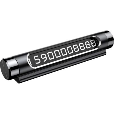 Baseus Temporary Parking Number Card Black, Dashcam Zubehör, Schwarz Baseus Temporary Parking Number Card Black, Dashcam Zubehör, Schwarz