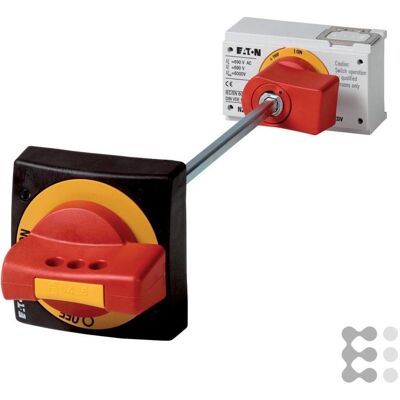 Eaton, Systemstromversorgung, Electric GmbH Hauptschalterbausatz m. Zusatzgriff rot NZM1-XHB Eaton, Systemstromversorgung, Electric GmbH Hauptschalterbausatz m. Zusatzgriff rot NZM1-XHB