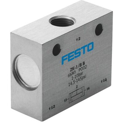 Festo, Rohrverbindungstechnik, UND-Glied Festo, Rohrverbindungstechnik, UND-Glied