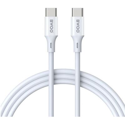 Bawoo 60W USB-C zu USB-C PD Premium Schnellladekabel - Smartphone & Tablet Bawoo 60W USB-C zu USB-C PD Premium Schnellladekabel - Smartphone & Tablet