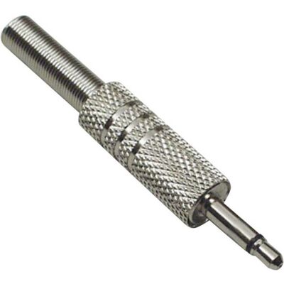 BKL Electronic Klinkensteckverbinder 3.5 mm, Audio Stecker, Silber BKL Electronic Klinkensteckverbinder 3.5 mm, Audio Stecker, Silber