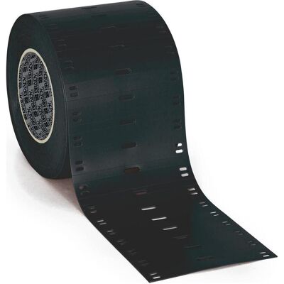 Brady, Etikettenrolle, THT-7510-7643-BK, Heatex Kabel-Schilder, Schwarz, 75.00 x 10.00 mm, halogenfrei, 76er Kern ( (75 mm) Brady, Etikettenrolle, THT-7510-7643-BK, Heatex Kabel-Schilder, Schwarz, 75.00 x 10.00 mm, halogenfrei, 76er Kern ( (75 mm)