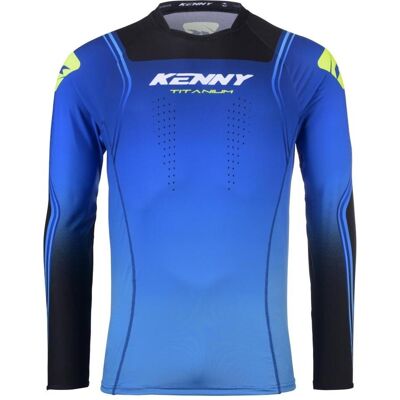 Kenny, Herren, Velotrikot, Titanium (M), Blau, Schwarz, M Kenny, Herren, Velotrikot, Titanium (M), Blau, Schwarz, M