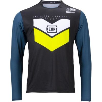 Kenny, Herren, Velotrikot, MTB-Rennradtrikot, Modell Prolight, Farbe Limette/Schwarz, Farbkombination Schwarz/Blau/Gelb/Weiss, (L), Blau, Mehrfarbig, Weiss, Schwarz, Gelb, L Kenny, Herren, Velotrikot, MTB-Rennradtrikot, Modell Prolight, Farbe Limette/Schwarz, Farbkombination Schwarz/Blau/Gelb/Weiss, (L), Blau, Mehrfarbig, Weiss, Schwarz, Gelb, L
